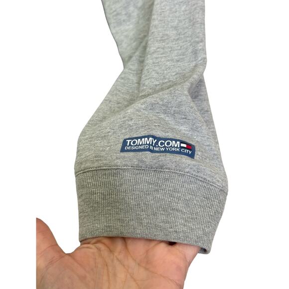 Tommy Hilfiger men blue denim faux overlay long sleeves shirt size XL - Picture 11 of 11